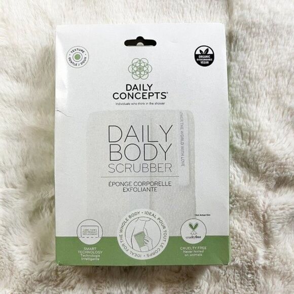 🔮 5/$25 Daily Concepts Daily‎ Body Scrubber - Picture 1 of 3